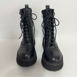 New! Black Platform Boots